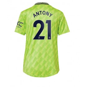 Damen Fußballbekleidung Manchester United Antony #21 3rd Trikot 2022-23 Kurzarm
